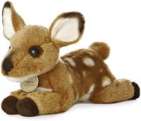 Aurora knuffel reekalf junior 20 cm pluche bruin