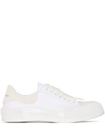 Alexander McQueen baskets Deck Plimsoll à lacets - Blanc