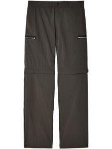 WESTFALL pantalon Earth à poches cargo zippées - Gris