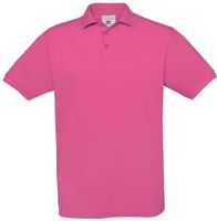 SALE! B&C BC0099 Safran TT Polo - Roze - Maat XL - thumbnail