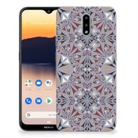 Nokia 2.3 TPU Siliconen Hoesje Flower Tiles - thumbnail