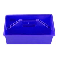 Poetsbox blauw