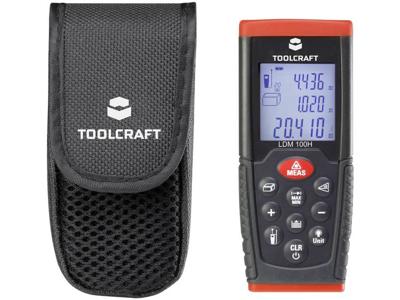 TOOLCRAFT LDM100H Laserafstandsmeter Meetbereik (max.) 100 m TOOLCRAFT LDM100H Laserafstandsmeter Meetbereik (max.) 100 m