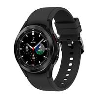 Samsung Galaxy Watch4 Classic, Runde Bluetooth Smartwatch, Wear OS, drehbare Lünette, Fitnessuhr, Fitness-Tracker, 42 mm, Black