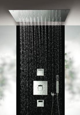 Hot Bath Mate M113 hoofddouche inbouw 500x900mm inclusief frame Chroom