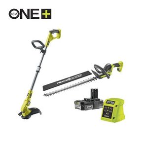 Ryobi RY18LT18HTA-120 | ONE+ 18V Accu Heggenschaar en 30cm Grastrimmer combokit | incl. 1x 2.0Ah accu 5133005619