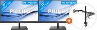 2x Philips 275E1S/00 + NewStar FPMA-D550DBLACK