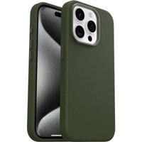 OtterBox Symmetry Series Cactus Leather MagSafe Hoes voor iPhone 15 Pro, schokbestendig, valbestendig, beschermende dunne hoes, 3x getest volgens militaire standaard, Groen