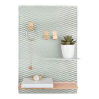 pt, Perky Mesh Memobord - Groen vergrijsd