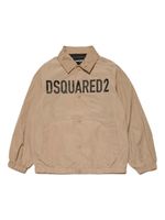 DSQUARED2 KIDS veste à col italien - Marron