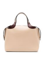 Tod's medium Boston leather tote bag - Tons neutres