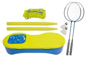 Schildkröt Funsports 970992 badmintonracket Kunststof, Staal Blauw, Geel 2 stuk(s)