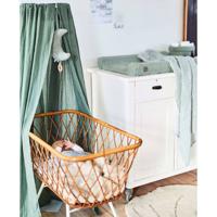 Jollein Sluier Vintage 155 cm asgroen