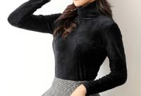 Velvet coltrui dames met fleece | Shop in de sale