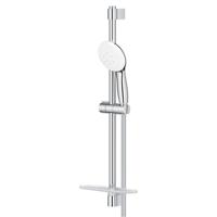 GROHE Tempesta 110 Glijstangset - 60cm - 3 straalsoorten - 7.4l/min - met zeephouder - chroom 27600003