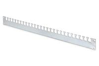 DIGITUS Digitus Kabelafvangrail voor 19 inch Unique & Dynamic Basic kasten, 52 cm diepte voor 600 mm kastdiepte, 2 mm dik plaatstaal, zilver
