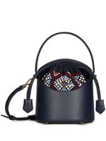 ETRO sac seau Saturno en cuir - Bleu