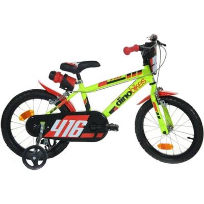 Dino Jongensfiets Sfera 16 Inch 27 cm Jongens Knijprem Lichtgroen Dino Jongensfiets Sfera 16 Inch 27 cm Jongens Knijprem Lichtgroen