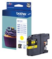 Inktcartridge Brother LC-123Y geel - thumbnail