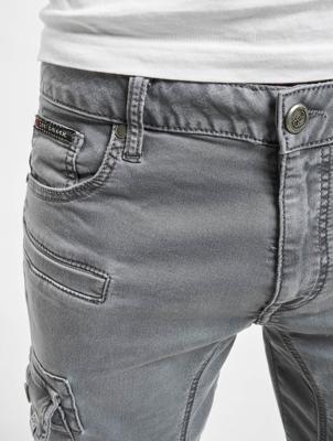 Cipo & Baxx / Straight fit jeans Cargo in grijs Cipo & Baxx / Straight fit jeans Cargo in grijs