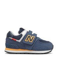 New Balance 574 sneakers rood/lichtgrijs