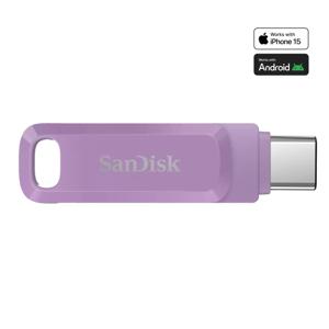 SanDisk Ultra Dual Drive Go USB flash drive 1 TB USB Type-C 3.2 Gen 1 (3.1 Gen 1) Lavendel