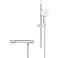 GROHE Grohtherm 1000 Performance Comfortset - HOH=15cm - zonder koppeling - 60cm - chroom 34836001 - thumbnail