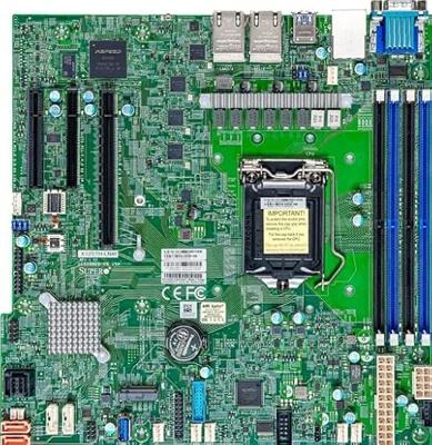 SUPERMICRO MBD-X12STH-LN4F-B Micro-ATX Server Moederbord LGA 1200 C256