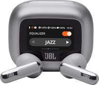 JBL Live Flex 3 Headset Draadloos In-ear Gesprekken/Muziek/Sport/Elke dag Bluetooth Zilver - thumbnail