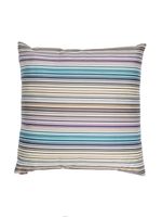 Missoni Home coussin en laine à rayures - Bleu