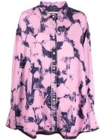 DARKPARK chemise TENCEL™ à effet délavé - Rose