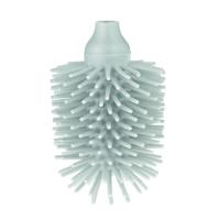 Kela toiletborstel La Brosse 8 x 12,5 cm siliconen grijs