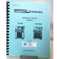 Service Manual - Seeburg Jukebox Model W-100 & HF-100G - thumbnail