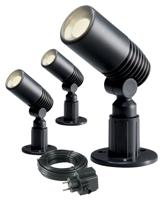 GardenLights Tuinspots 12 volt Alder set 3 spots 2580063