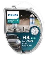 Philips reservelamp auto H4 X tremeVision Pro150 55/60W glas