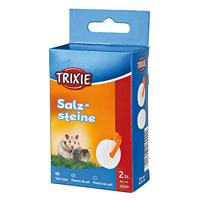 TRIXIE 6000 zoutstenen met houder, 2 × 54 g