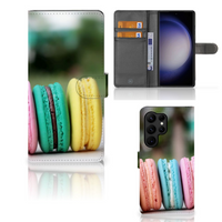 Samsung Galaxy S23 Ultra Book Cover Macarons