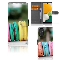 Samsung Galaxy A14 4G Book Cover Macarons - thumbnail