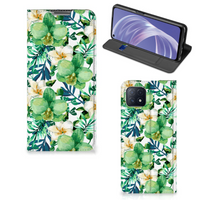 OPPO A73 5G Smart Cover Orchidee Groen - thumbnail