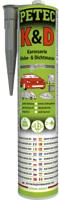 PETEC Body sealant 310 ml gray
