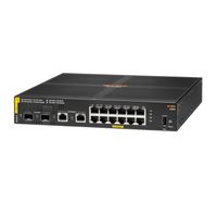 Aruba 6000 12G Class4 PoE 2G/2SFP 139W Managed L3 Gigabit Ethernet (10/100/1000) Power over Ethernet (PoE) 1U - thumbnail