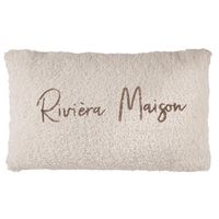 Rivièra Maison Sierkussen Teddy Off-White 30x50 cm