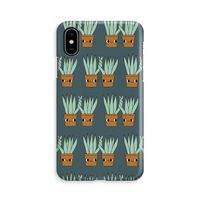 Sansevieria: iPhone X Volledig Geprint Hoesje - thumbnail