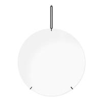 Moebe Wall Spiegel Large - Zwart