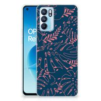 OPPO Reno 6 5G TPU Case Palm Leaves