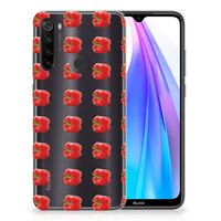 Xiaomi Redmi Note 8T Siliconen Case Paprika Red - thumbnail