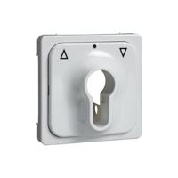 Elso 203034 centrale plaat voor komschakelaar zuiver wit ZP Schlü-Sch.m.Schlüssblenden F/S rw