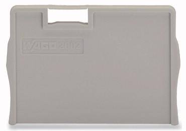 WAGO 2002-1293 Scheidingswand Grijs 100 stuk(s)