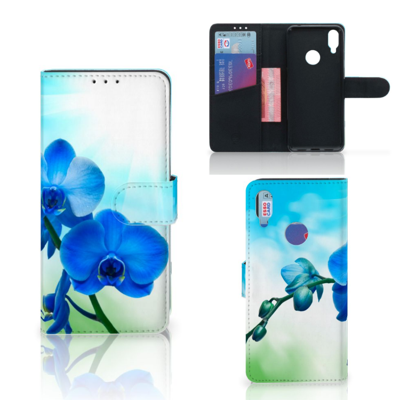 Xiaomi Redmi Note 7 Hoesje Orchidee Blauw - Cadeau voor je Moeder