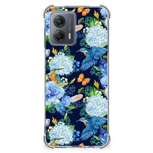 Case Anti-shock voor Motorola Moto G53 IJsvogel